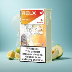 Hunajameloni Relx Pod Pro 2 3% Nikotiinia ja 600 Puffs