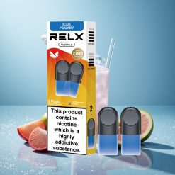 Jäähtynyt Pocary RELX Pod Pro 2 suu 1.8% nikotiinia & 1.9ml