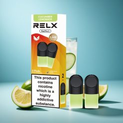 Kurkku-Sitruunalimu RELX Pod Pro 2 1.9ml 1.8% Nikotiinia 600 Puffs