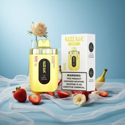 Mansikka-Banaani Razz Bar 50K Suu 1.0 Ohm Mesh Käämi