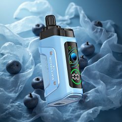 Mustajää Lohikäärme Razz Bar 45000 Puffs Säädettävä Ilmanvirtaus