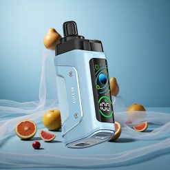 Rakkaudenvärinen 66 Razz Bar 45000 Puffs Kertakäyttöiset sähkötupakat 1.0 Ohm Mesh Käämi ja 650 mAh Akku