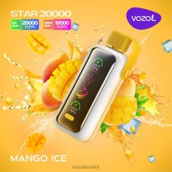 Vozol Helsinki - VOZOL STAR 20 000 mango jäätä 4RXT213