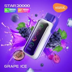 Vozol Review - VOZOL STAR 20 000 rypäleen jäätä 4RXT29