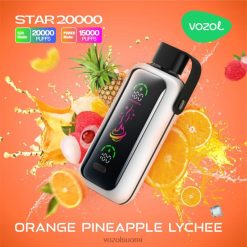 Vozol Vape Hinta - VOZOL STAR 20 000 oranssi ananas litsi 4RXT215