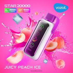 Vozol Vape Price - VOZOL STAR 20 000 mehukas persikkajää 4RXT210